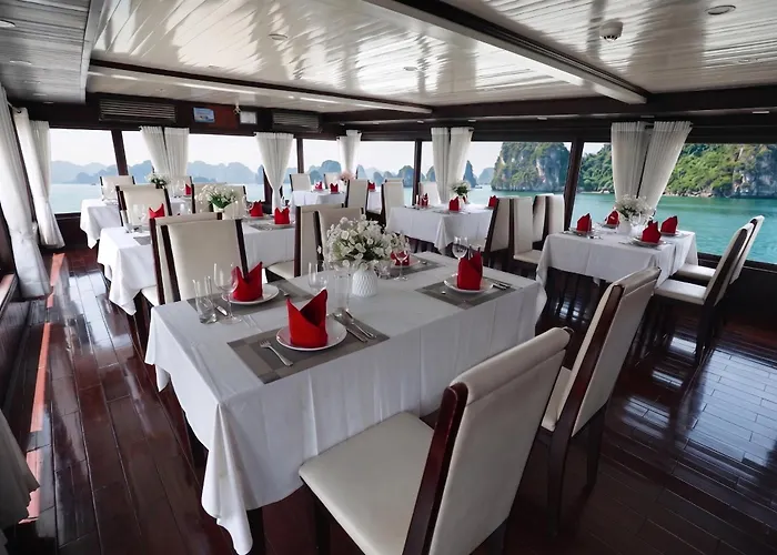 Sunlight Legend Cruise Hotel en barco Ha Long