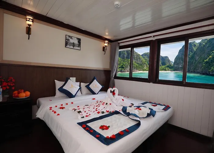 Hotel en barco Sunlight Legend Cruise Ha Long